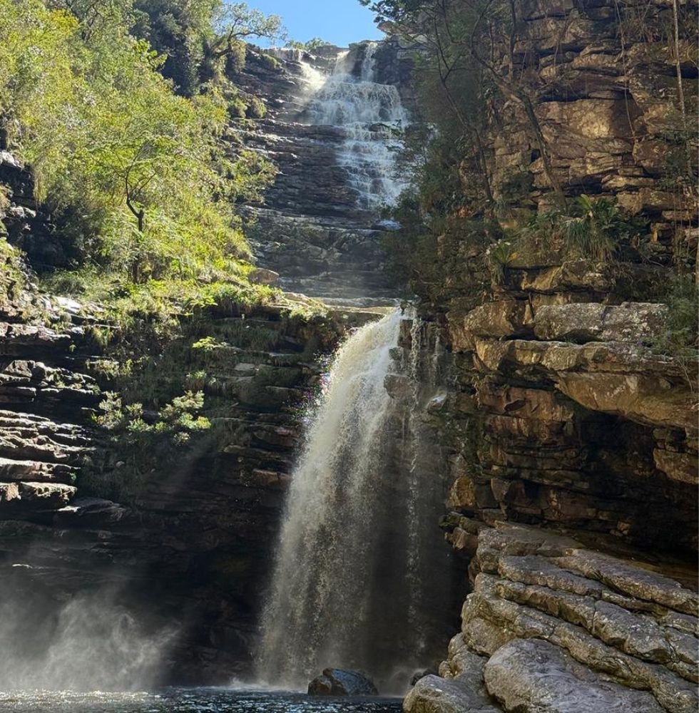 chapada diamantina oque fazer: cachoeira do Sossego
