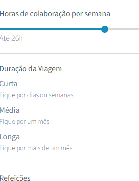 Filtros para vagas worldpackers como funciona